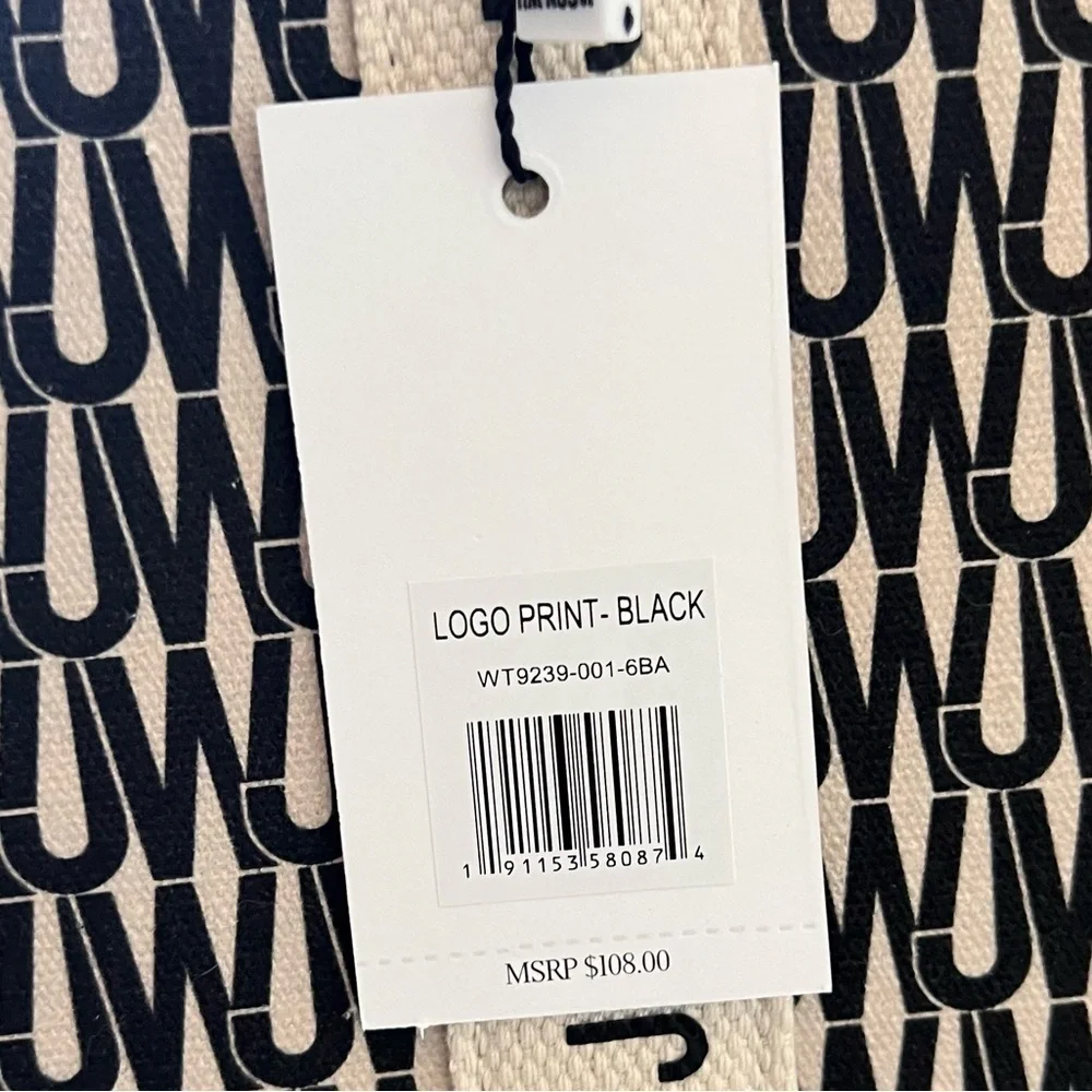 NWT Jason Wu Black and Cream Remmy Women's Tote Bag
